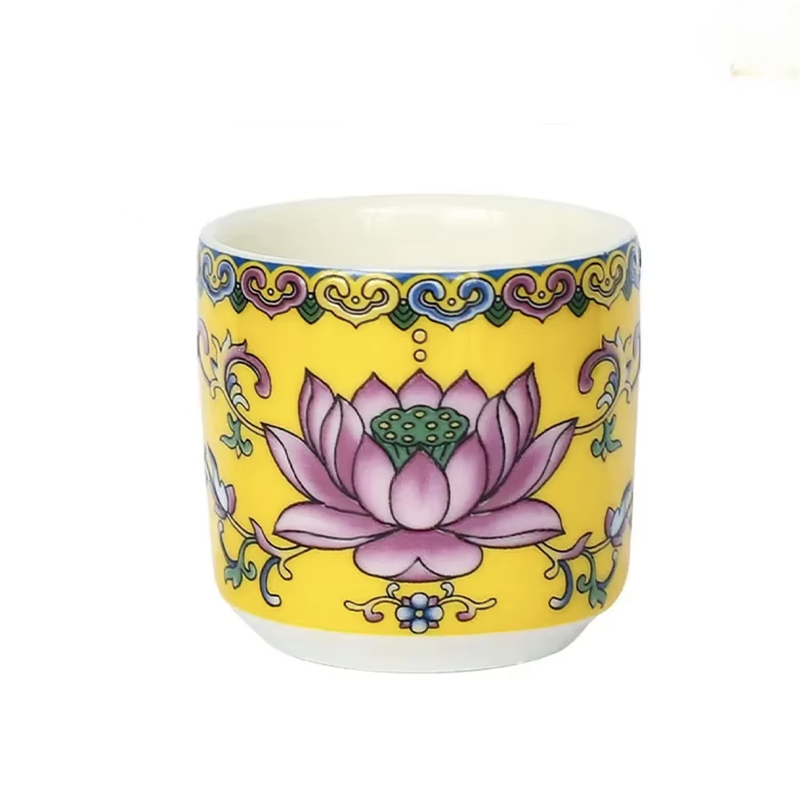 tasse-d_offrande-bouddhiste-lotus-sacre - Unviers TIbet